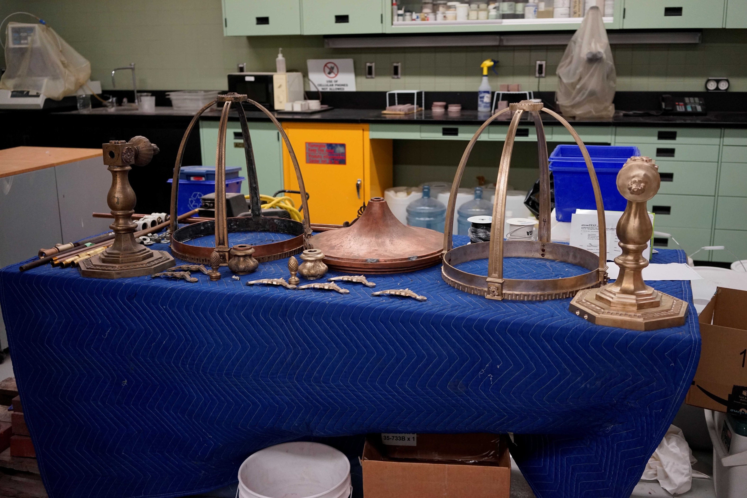 Paint removal and cataloging