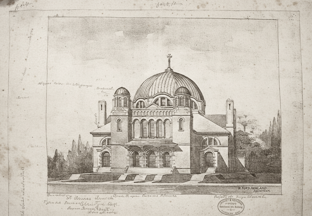 St. Anne's Anglican Church Archive Drawings