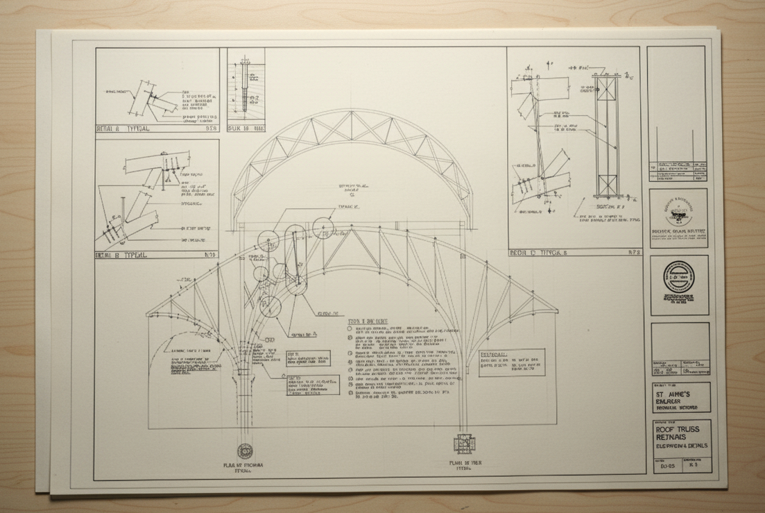 St. Anne's Anglican Church Heritage Structure Detail